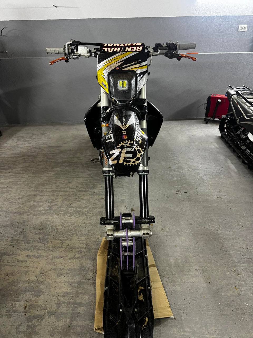 Оренда KTM 450 для активного відпочинку взимку