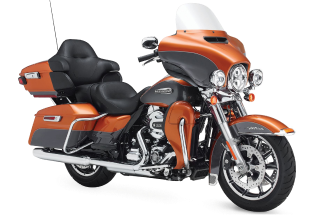Оренда мотоциклу Harley Davidson Electra Glide Ultra Limited Orange