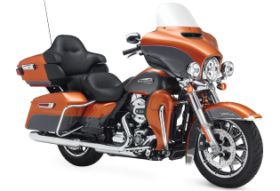 rent a bike Harley Davidson Electra Glide Ultra Limited Orange